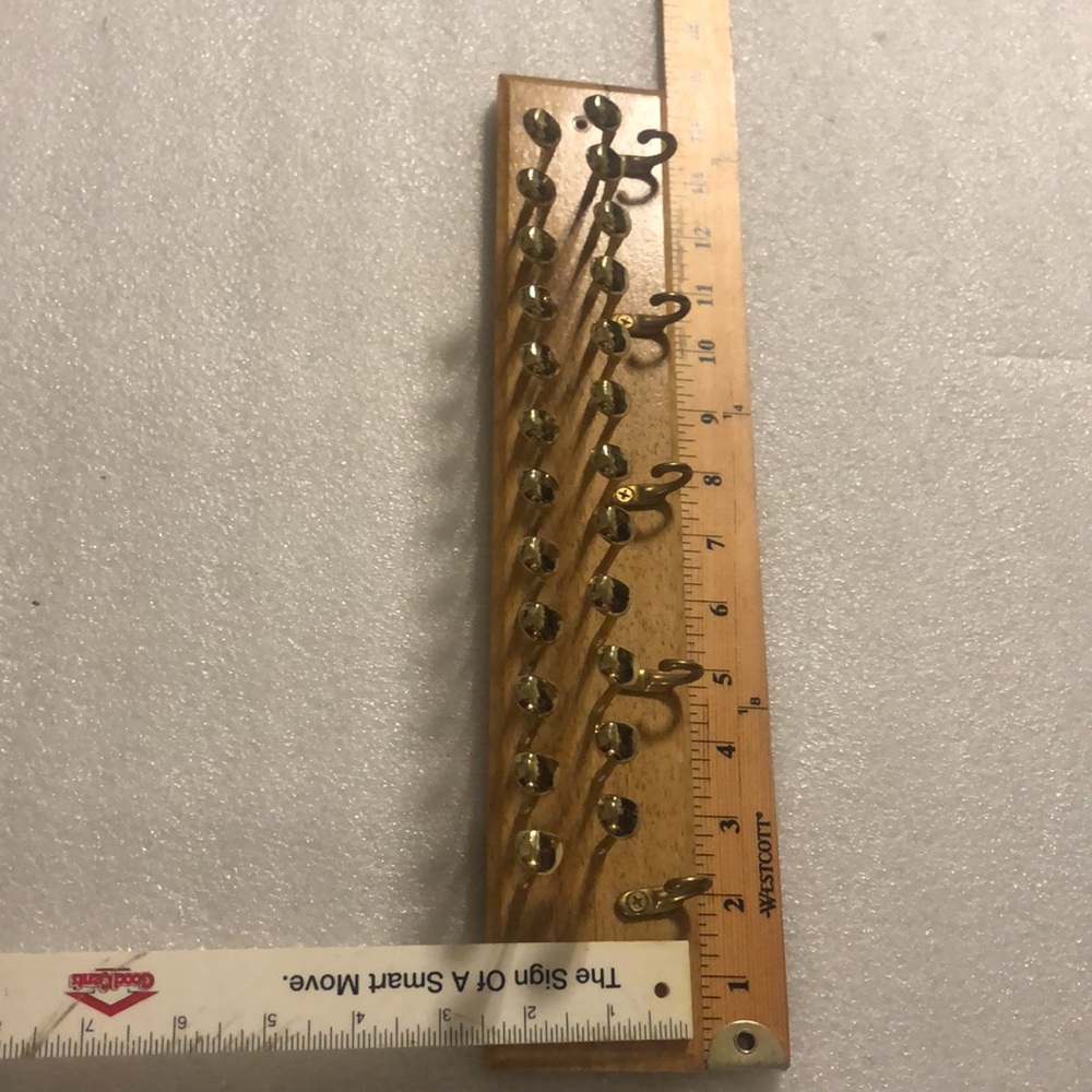 Golf wooden tie holder - Picture 10 of 10